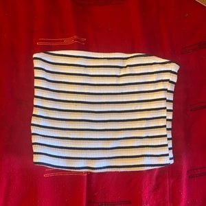 Hollister Striped Tube Top